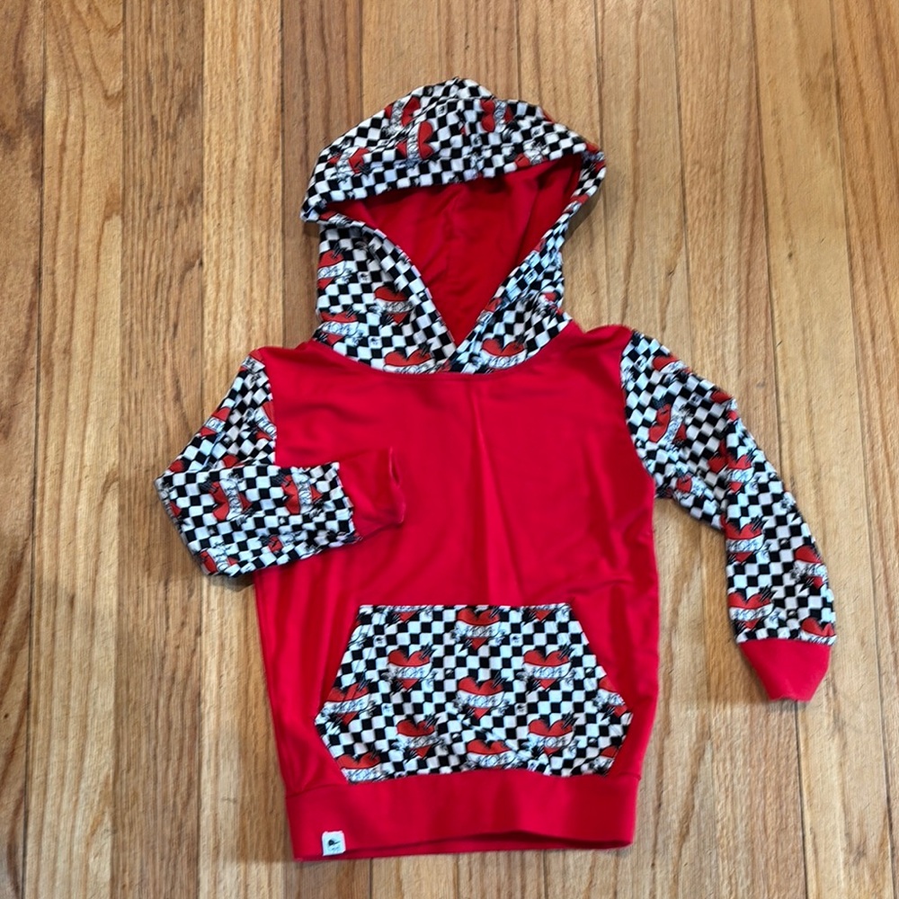 George Hats Mom Tattoo Hoodie 12-18 months